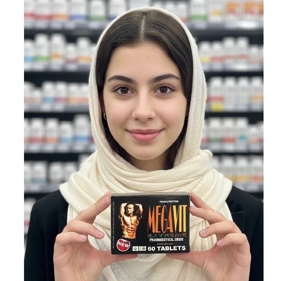 قرص چاقی و افزایش حجم و اشتها Megavit